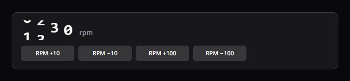 Digit swap · RPM — captured in Ignition Perspective