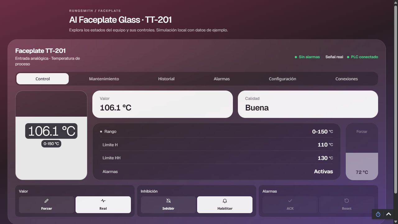 Glass Sensor TT-201 — captured in Ignition Perspective