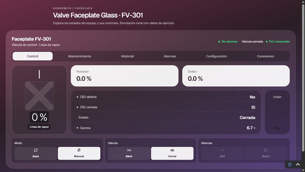 Glass Valve FV-301 — captured in Ignition Perspective